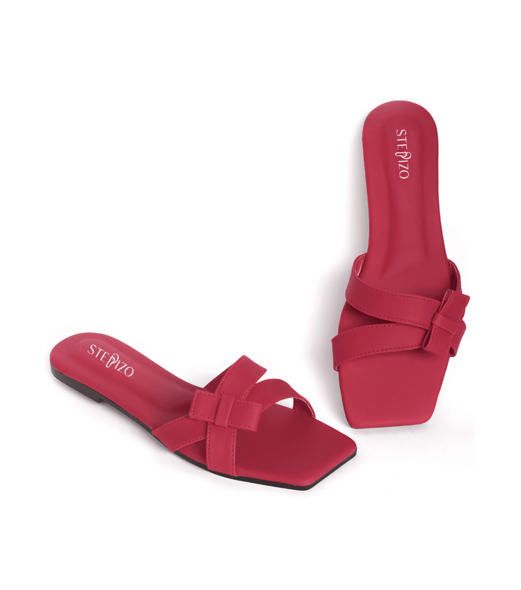 Women’s Square-Toe Stylish Slippers