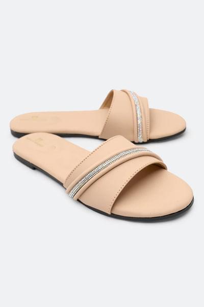 Women’s Elegant Double Strap Slide
